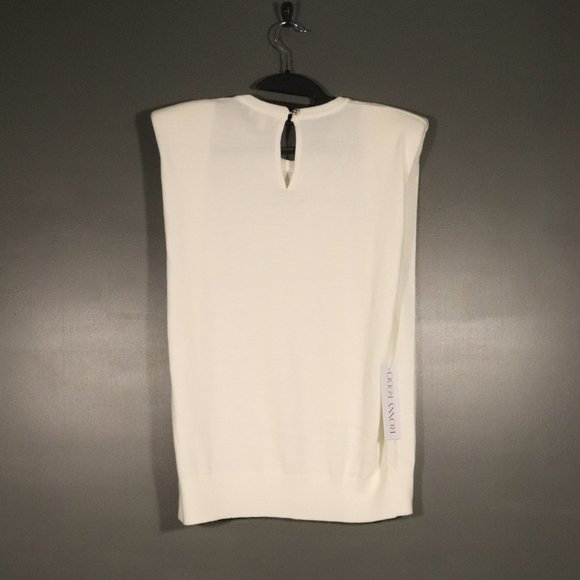 NWT Ronny Kobo Jaitlin Sweater in Ivory Size Medium - Picture 6 of 15